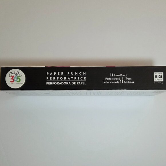 NWT - Create 365 • The Happy Planner BIG 11-Hole Paper Punch – Pink - Picture 6 of 6